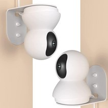 Zwolf TP-Link Tapo C210 C200 팬 틸트 보안 카메라와 호환되는 알루미늄 벽 마운트 아기 모니터용 천장에 장착할 필요 없이 최고의 카메라 모션 범위 (2팩)