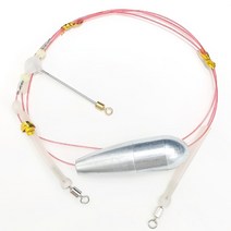 경심 원투채비 바다 민물 감성돔 장어 백사장 방파제 편대 카고 원투낚시, 경심봉돌채비25호