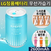 국산 LG배터리 무선가습기 미니가습기 차량용가습기 휴대용가습기 초음파가습기, 본상품, 본상품선택