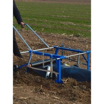 무동력 비닐 관리기 피복기 멀칭기 관리기용비닐피복기 1인용 인력 수동 고추밭 씌우는 기계, 간단한 손 잡아당기기 0.8-1.2m 플레스틱 필름 기, 1개