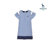 헤지스키즈 오픈 숄더 A라인 원피스(HPM13NJ72S_BU)