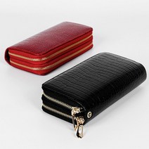 바보사랑 여자 중년 빅사이즈 클러치 겸용 블랙 장지갑.옷자락(무료배송)