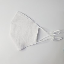 GREEM 필터교체형 수제 마스크(화이트), 1개