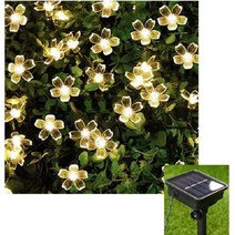 겨울 나무장식 화단 조명 꽃 가랜드 방수 전구 캠핑 북유럽 크리스마스