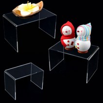 ㄷ자 아크릴 전시대 거치대 진열대 받침대 받침 3종 악세사리진열대, 3. (210x130x130)