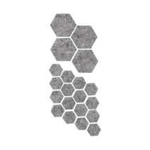 이케아 FIXA 픽사 바닥보호스티커20입 그레이