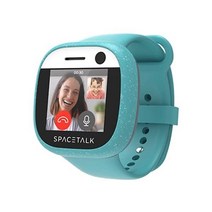 자녀 추적 SPACETALK Adventurer 4G 키즈 스마트 워치 전화 및 GPS 추적기 안전한 보내기 및 받기 목록 - SMS 문자 메시지 및 채팅 SOS 버튼 5MP 카메, Ocean