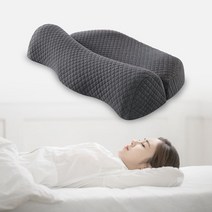 목디스크베개 역C자목 일자 코골이 숙면 꿀잠 경추 베개