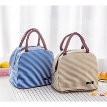 파스텔톤 방수가능 대용량 보온 보냉 보냉백, 블루