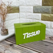[AJZ_9468604] 태영통상 티슈케이스(그린) 티슈케이스 티슈카바 인테리어티슈케이스 장식용티슈케이스 화장지케이스