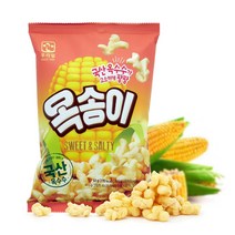 우리밀 옥수수콘스낵 옥송이 50g 20개(1박스), 1개