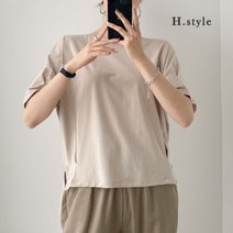 [천삼백케이] [에이치스타일] H스타일(WC)미미가오리티여름반팔티셔츠맨투맨