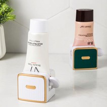 치약짜개 디스펜서 꽂이 알뜰 튜브링거 부착형, 그린
