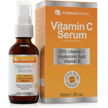 올내츄럴어드바이스 비타민씨 히알루론산 세럼 에센스 보습영양 All Natural Advice Vitamin C Serum 60ml
