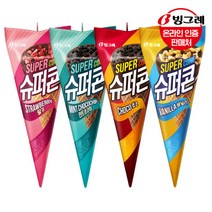 빙그레 [빙그레]슈퍼콘 8+8개 세트 /바닐라/초코/딸기/민트초코, 05. 슈퍼콘 초코8개+초코8개
