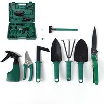 라이프랩 원예 도구 세트 꽃삽 모종삽 전지가위 분무기 갈퀴 정원 화분 텃밭 가꾸기 10종