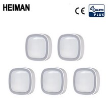 스마트콘센트 IOT HEIMAN zwave pir 모션 센서 홈 오토메이션 z 웨이브 알람 시스템 탐지기 eu 8684 mhz, 5 PCS