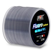 ftk 120m 탄화플루오르 코팅 낚싯줄 탄소 섬유 리더 라인 7.15lb-45lb 낚시 루어 와이어 싱킹 라인 일본, 회색, 0.35mm-21.34파운드
