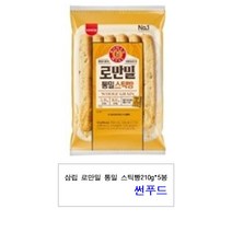 삼립 로만밀 통밀 스틱빵, 210g, 5봉