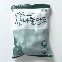 강원도 산나물 만두 향긋한 곤드레나물과 취나물을 듬뿍 버무려 더욱 맛과 풍미가 뛰어나요 선물세트, 산나물만두1.2kg1팩, 1개