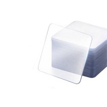 자국 안남는 젤리타입 정사각 양면테이프 가벼운 재료 얇은 평면 문구 부착 깔끔 포장 서류봉투 학생 교구