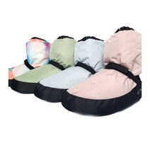 발레웜부츠 Ballet Warm Bootie 겨울철 댄스워밍업 warm up shoes, New Green, S(36~38)