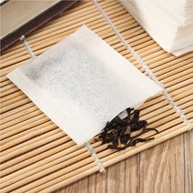 여과포 공조기 필터 Herb Empty Teabags Loose Tea Bags Heat Seal Eco-friendly Soft Pepper Powder 500Pc, 한개옵션0