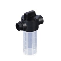 폼압축분무기 셀프 세차폼건 스노우 폼 분무기 100ml 정원 호스 거품 냄비 자동차 세척 거품 압력 와셔 자, 01 Black