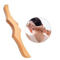 장요근마사지 허리 스트레칭 마사지기 나무 치료 마사지 도구 림프 배수 구아샤 긁기 셀룰라이트 방지 근육, 02