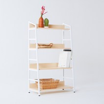 퍼니앤박스 링고 책장 4단 2colors PB E1 LPM, 화이트