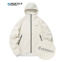 COVERNAT PERTEX 패커블 윈드브레이커 자켓 아이보리