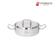 [알텐바흐] 신포니아 통5중 스텐냄비 전골24cm, 상세설명 참조, 없음