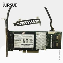 PCI 슬롯 D2616 SATA SAS 6G 512M 캐시 RAID 컨트롤러 LSI BBU08 92608I PCI E 확장기 카드, 한개옵션0