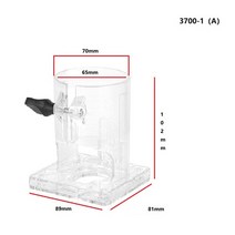 3700-1/2/3/4 마키탄 RT0701C WORX WU601 용 트리머 기계 기본 목공 커터 완벽한 교체 전동 공구 액세서리, 01 3700 1 A