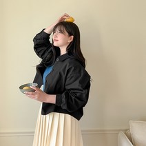 [제작] [리얼핏]레피엔 코튼 크롭 자켓 69094 빅사이즈 여성의류