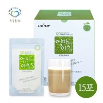 푸른들판 맛있는 효소식 엄마의 아침 15포 1박스 곡물 선식 분말, 단품