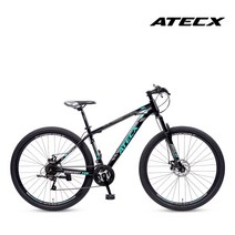 ATECX 아텍스 컴포트29D 29인치 원터치21단 앞서스펜션 하이텐강 MTB자전거, 미조립박스, 블랙/민트