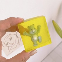 에코비누비 토이 비누 만들기 키트 (5인용)단체 체험 재료 세트/수제 비누 DIY 패키지, 2)만세곰