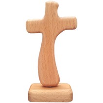 제이핸즈 원목기도십자가 8692 - 비취