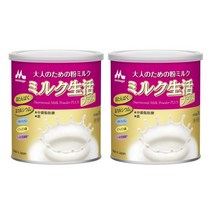 Morinaga Nutritional Milk Powder Plus 모리나가 우유 생활 플러스 성인 분유 300g 2개