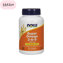 나우푸드 오메가369 1200mg 90개입 3개, 1개, 90정
