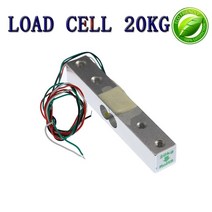 1개 611n로드 셀 1KG 5KG HX711 AD 모듈 무게 센서 전자 저울 알루미늄 합금 계량 압력, 05 ROHS 20KG