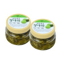 [FDA인증] 하동 매실장아찌 1KG (500G*2) 매실 장아찌(매실절임)