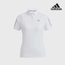 아디다스골프 아디다스골프 여성 삼선 반팔 화이트 HB3618