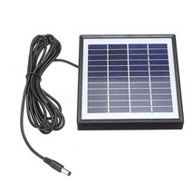 휴대용 캠핑용 낚시용 태양전지패널 배터리충전 키트 야외 3 미터 케이블 5W 12V 폴리실리콘 라이트 카메라 광 발전 홈 개선, 협력사