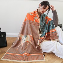 캐시미어머플러 크리스마스선물 커플 목도리 남자 여자 캐시미어 스카프 브랜드 따뜻한 목 반다나 파시미