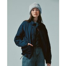 22FW 블랙 퍼텍스 퀼팅 패딩 자켓 LUJU2D111BK