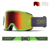 SMITH Squad MTB 스쿼드 엠티비 고글 (Reactor Red Sol-X Mirror) 리엑터 레드 미러, 단품