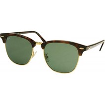 레이 밴 선글라스 RAYBAN rb3016f 990/58 55 CLUBMASTER 클럽 마스터 편광 렌즈 풀 맞는