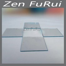 실험실 투명 전도성 인듐 주석 산화물 ITO 유리 50x50x0.55mm 10ohm 50 개